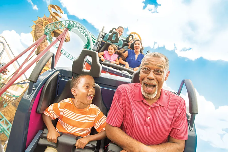 Busch Gardens Tampa Bay 1 Visit with All Day Dine Weekday Ticket